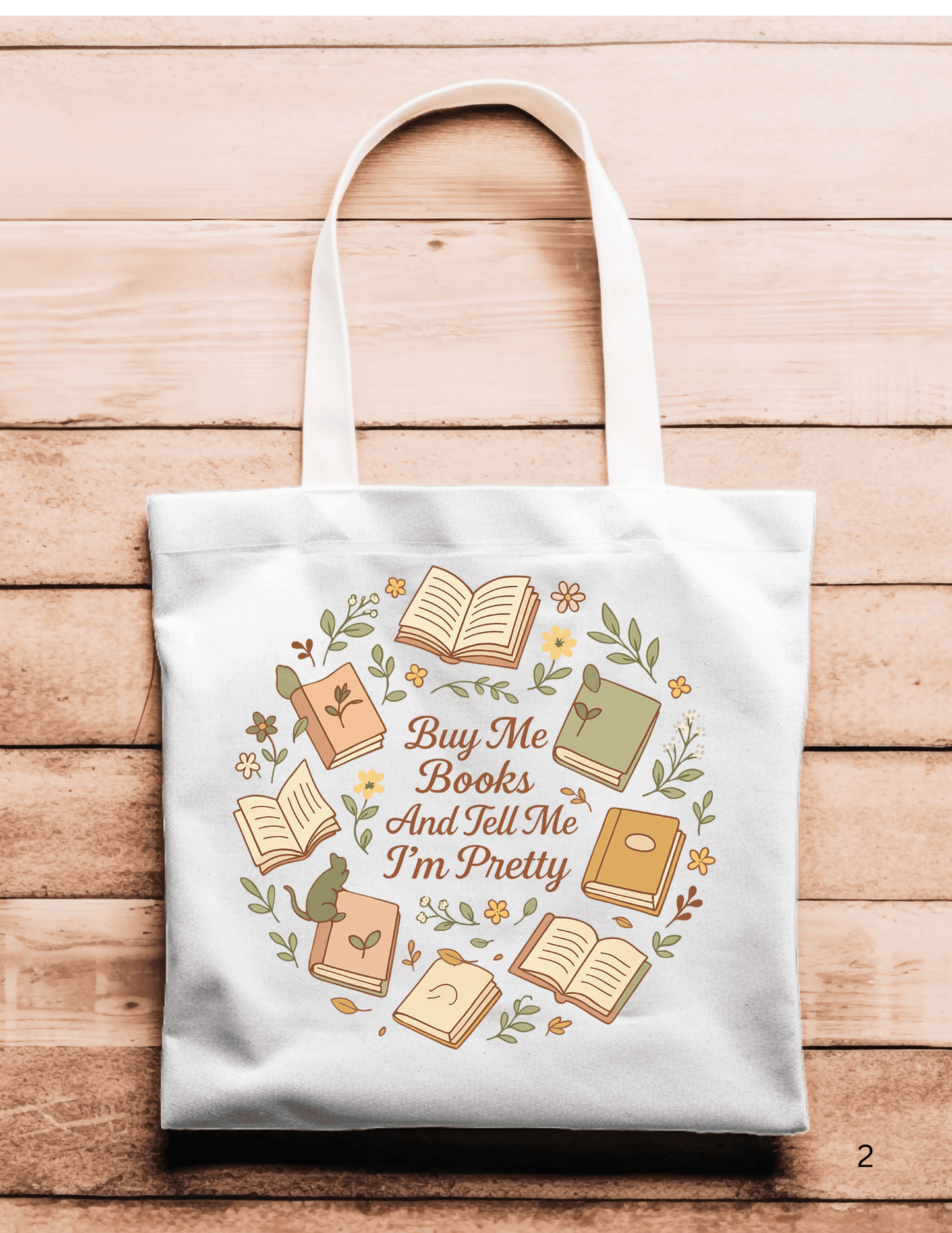 Artsy Tote Bag - Buy Me Books