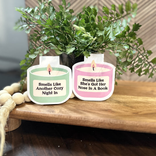 Magnetic Bookmark - Smells Like Another Cozy Night In