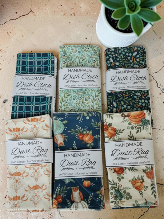 Handmade Dish Cloths & Dust Rags